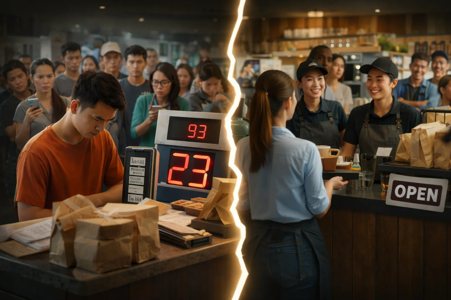 ร้านอาหาร-คาเฟ่: เมื่อระบบจอง/คิว/ส่ง ทำงานไร้ประสิทธิภาพ ลูกค้าก็พร้อมย้ายไปหาคู่แข่ง